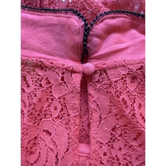 Princess Vera Wang Tank Top Women's XL Lace Collar Sleeveless - Picture 9 of 9